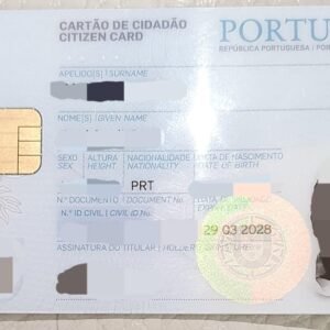 Buy Portugese Id Card Online. { Cartão de Cidadão }