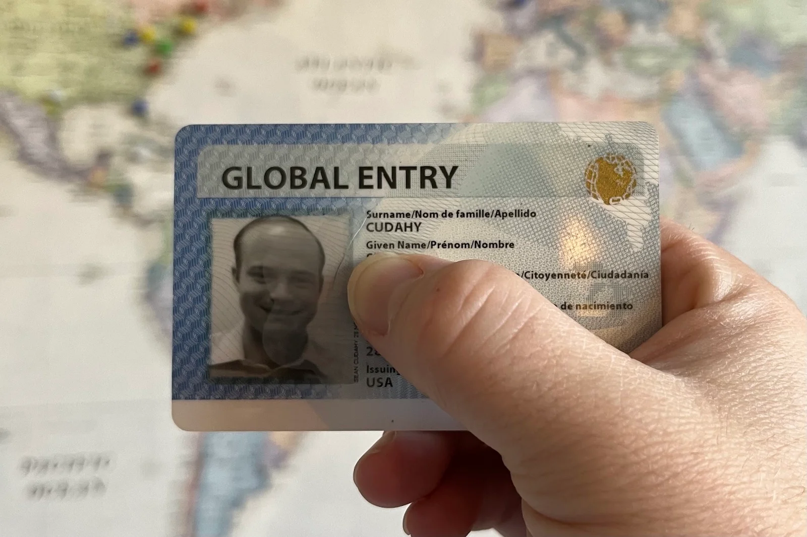 GLOBAL ENTRY ID CARD