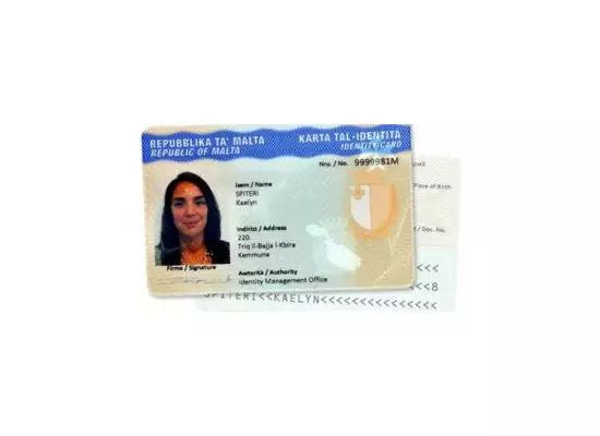 MALTESE ID CARD