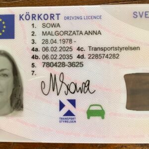 Buy Swedish Driver’s License Online
